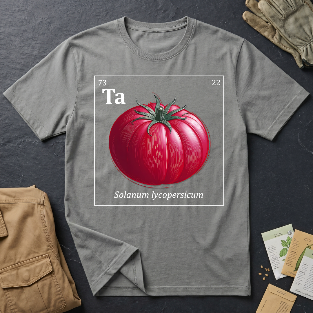 Periodic Table of Vegetables - Tomato T-Shirt