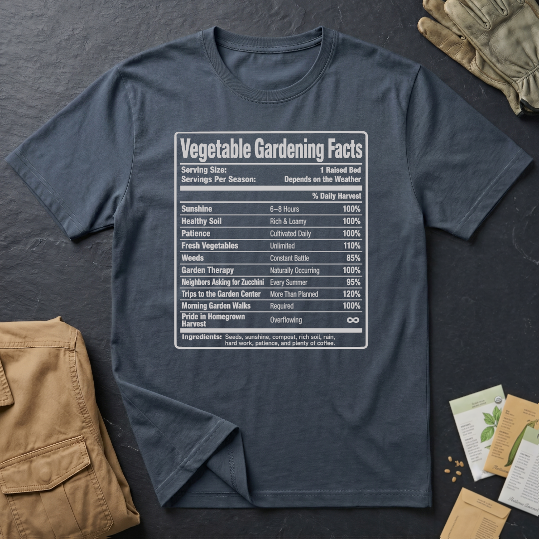 Veggie Gardening Facts T-Shirt