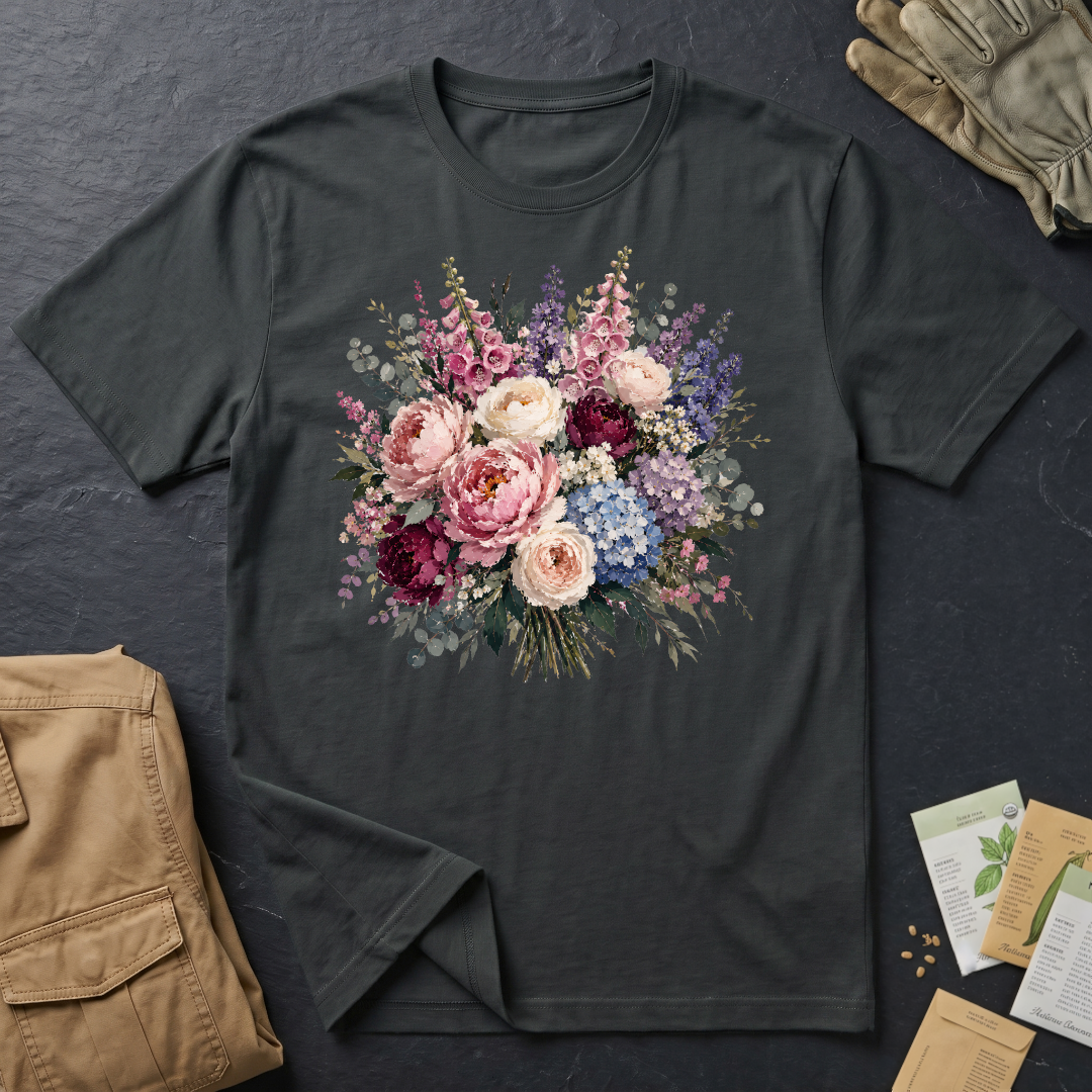 Vintage Garden Bouquet T-Shirt