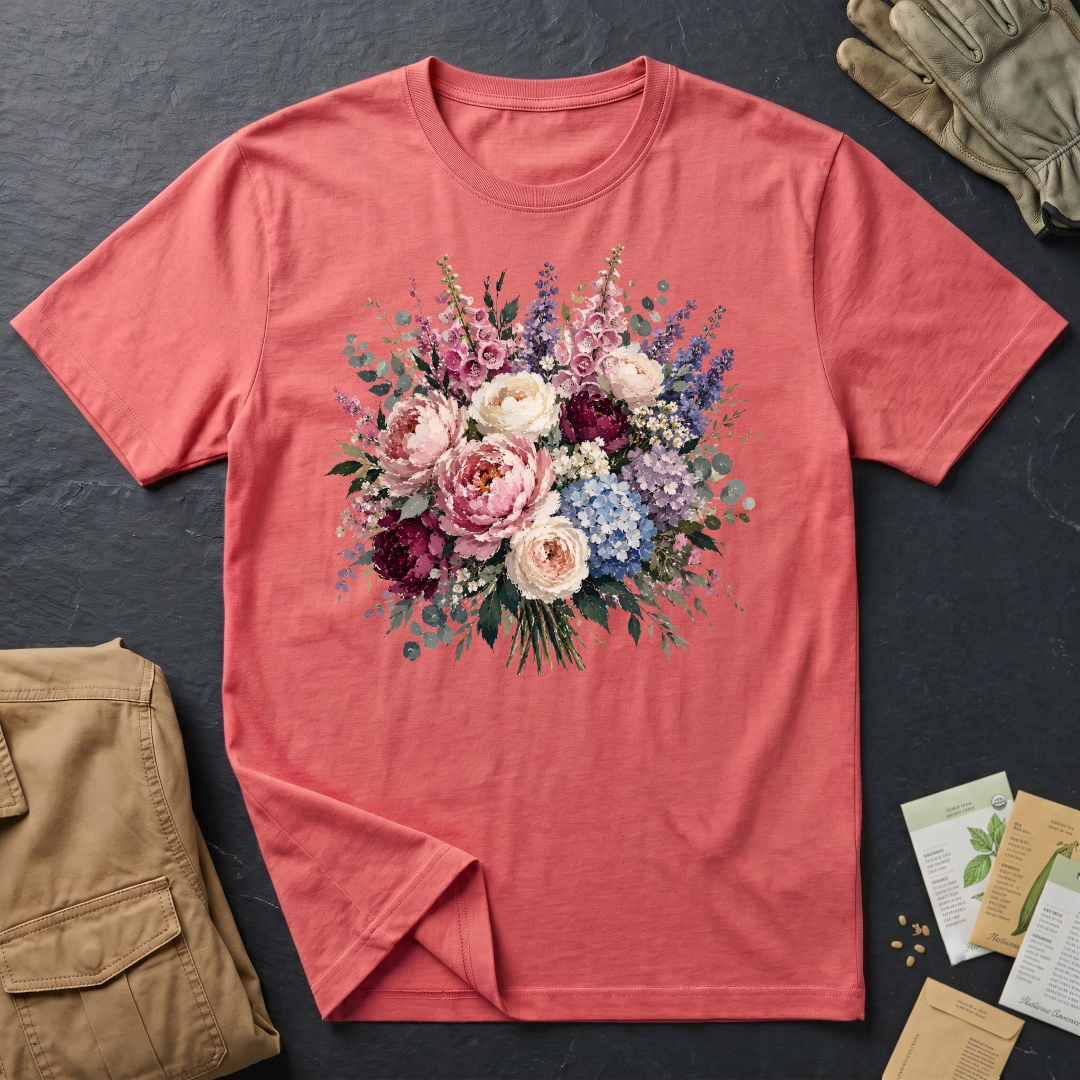 Vintage Garden Bouquet T-Shirt