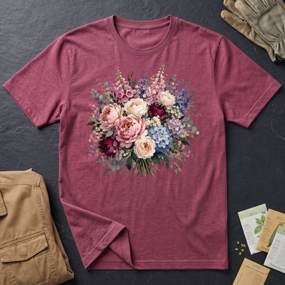 Vintage Garden Bouquet T-Shirt