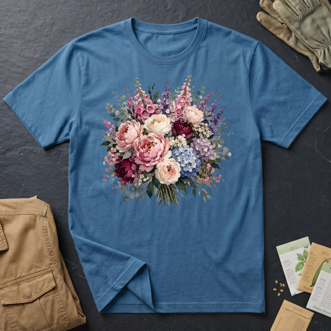 Vintage Garden Bouquet T-Shirt