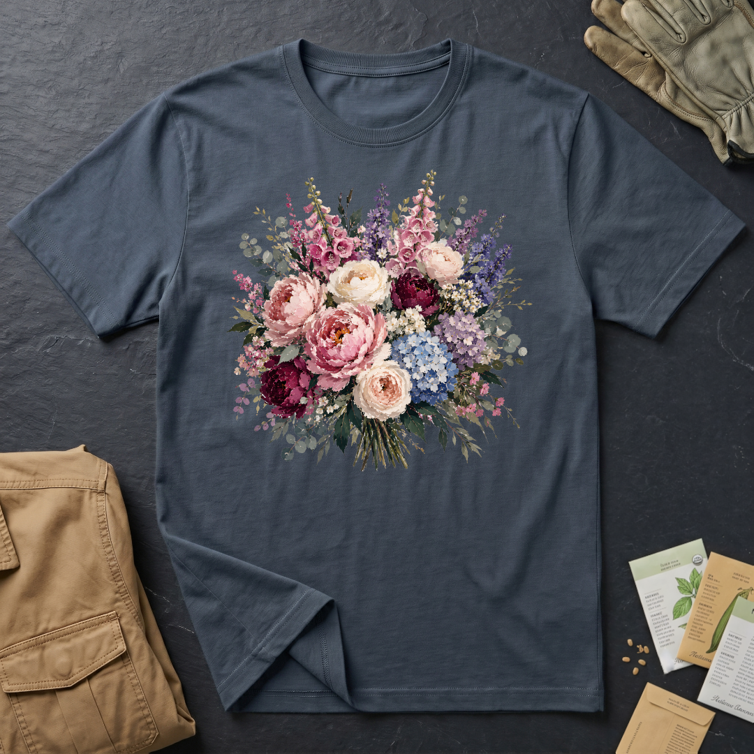 Vintage Garden Bouquet T-Shirt