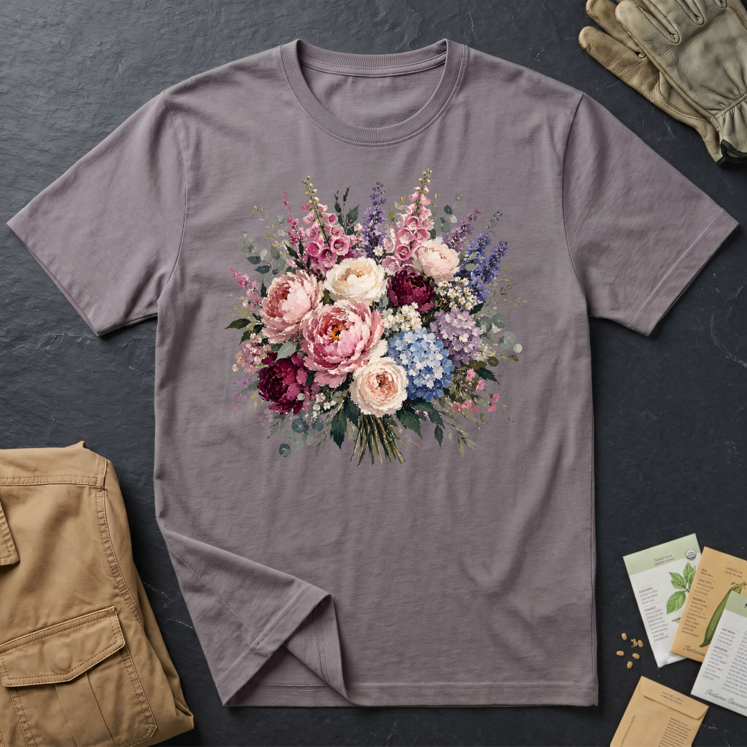 Vintage Garden Bouquet T-Shirt