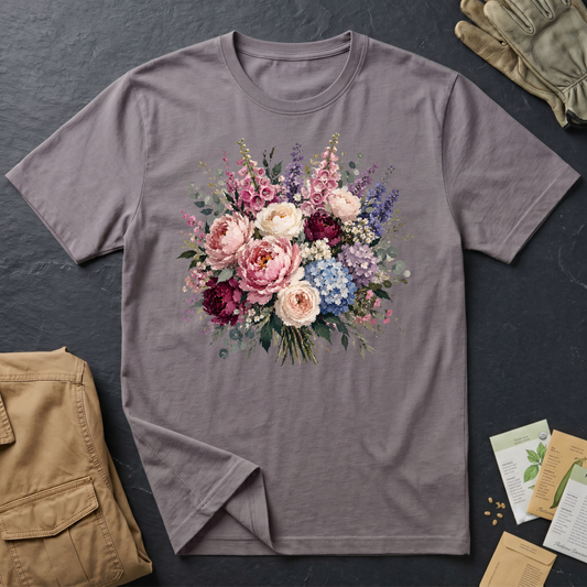 Vintage Garden Bouquet T-Shirt