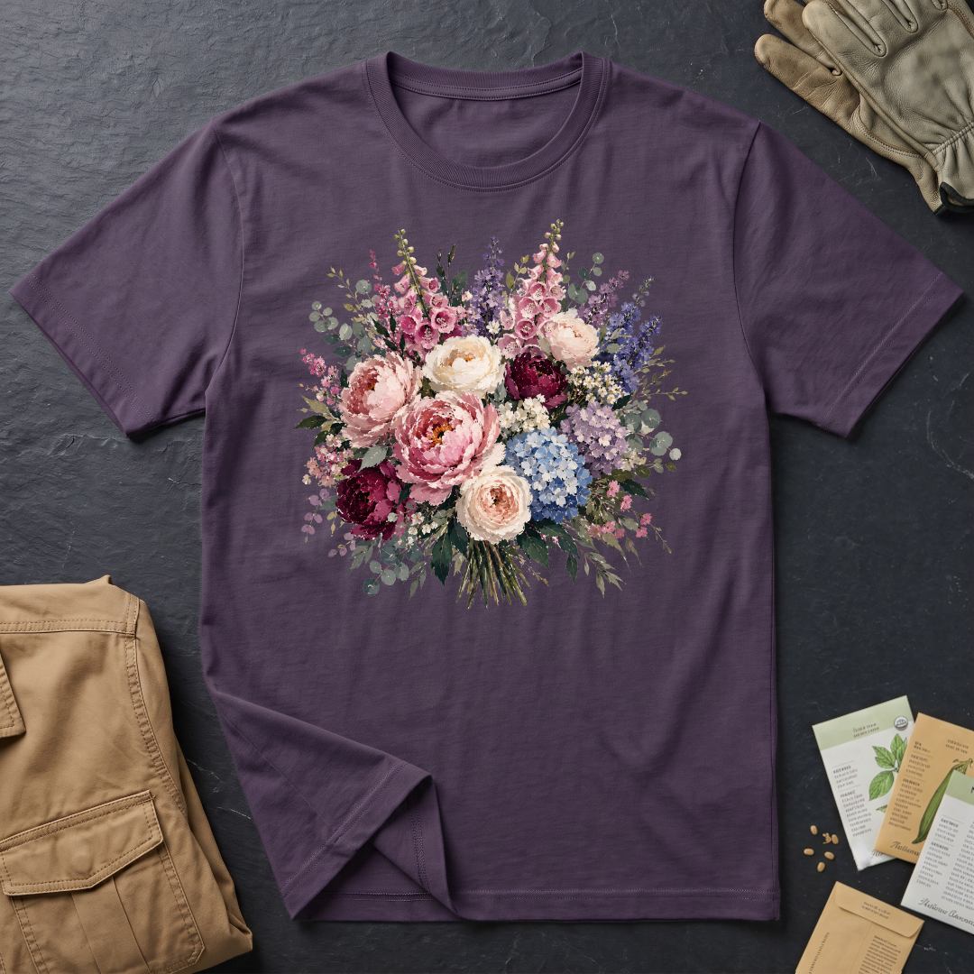 Vintage Garden Bouquet T-Shirt