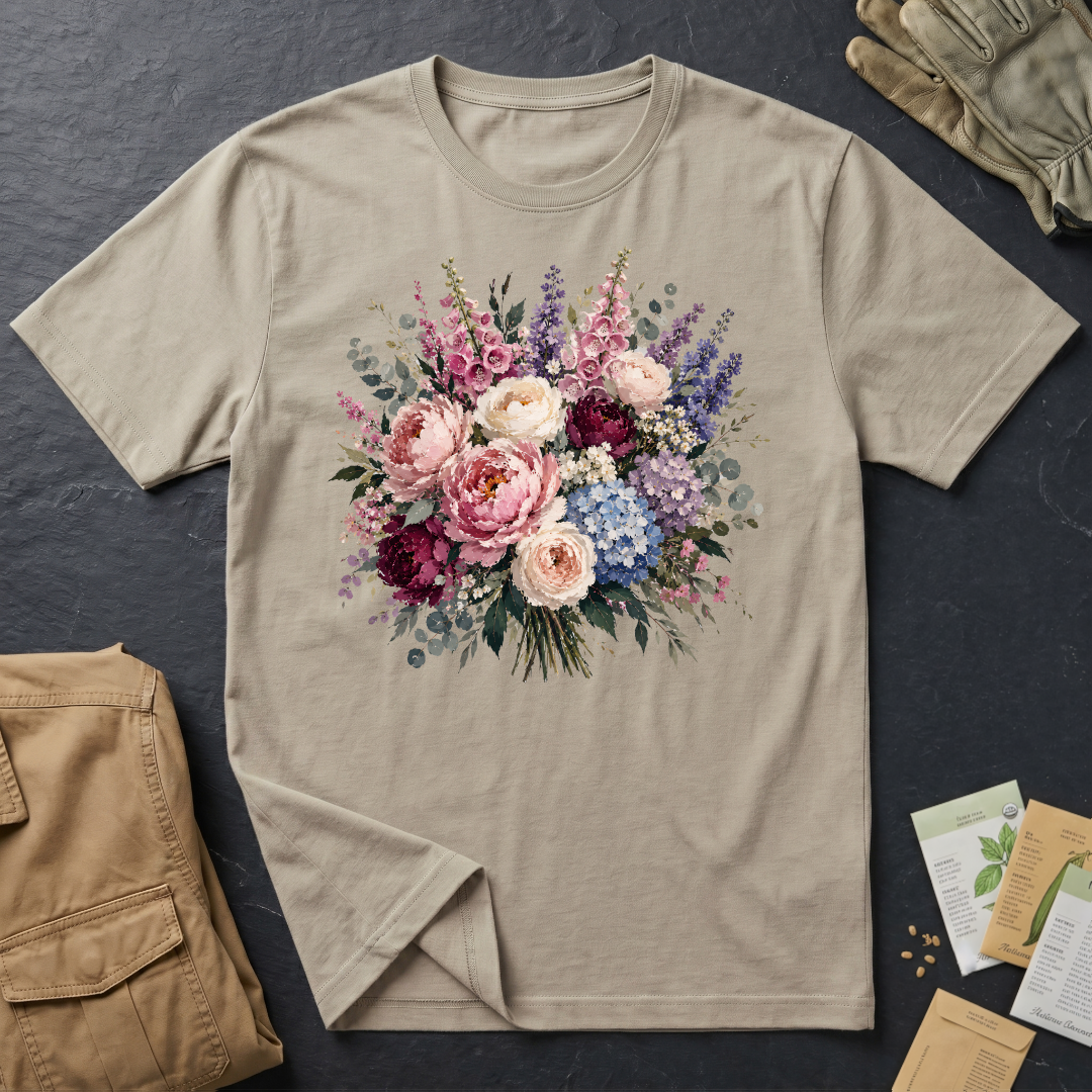 Vintage Garden Bouquet T-Shirt