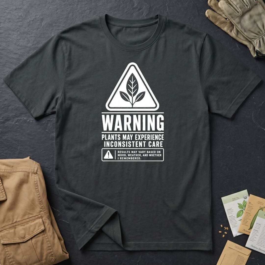 Warning Inconsistent Care T-Shirt