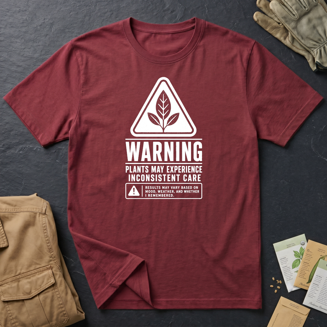 Warning Inconsistent Care T-Shirt