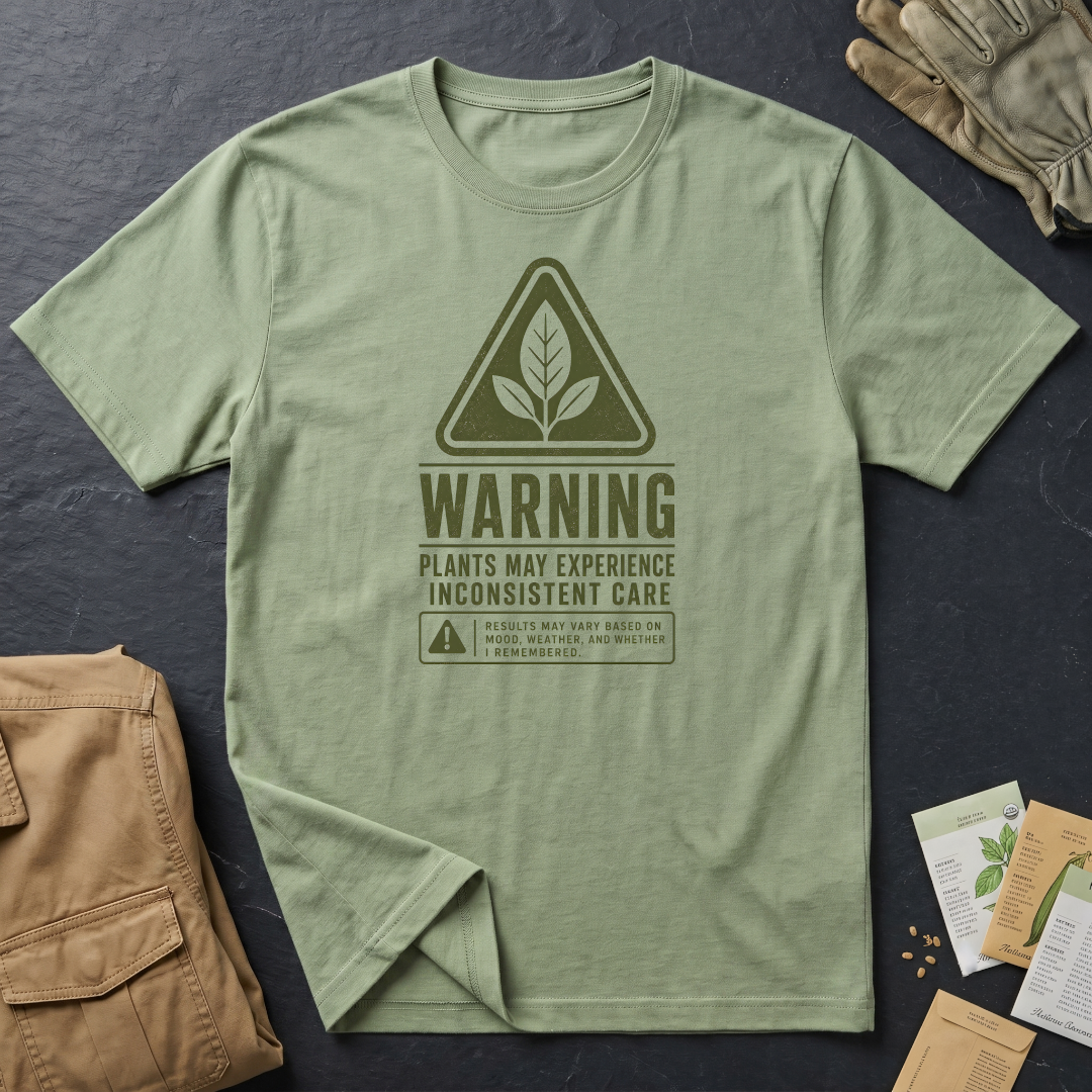Warning Inconsistent Care T-Shirt