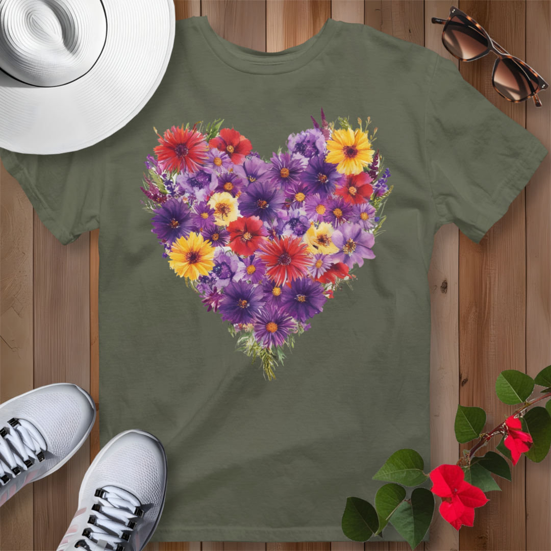 Wildflower Heart T-Shirt