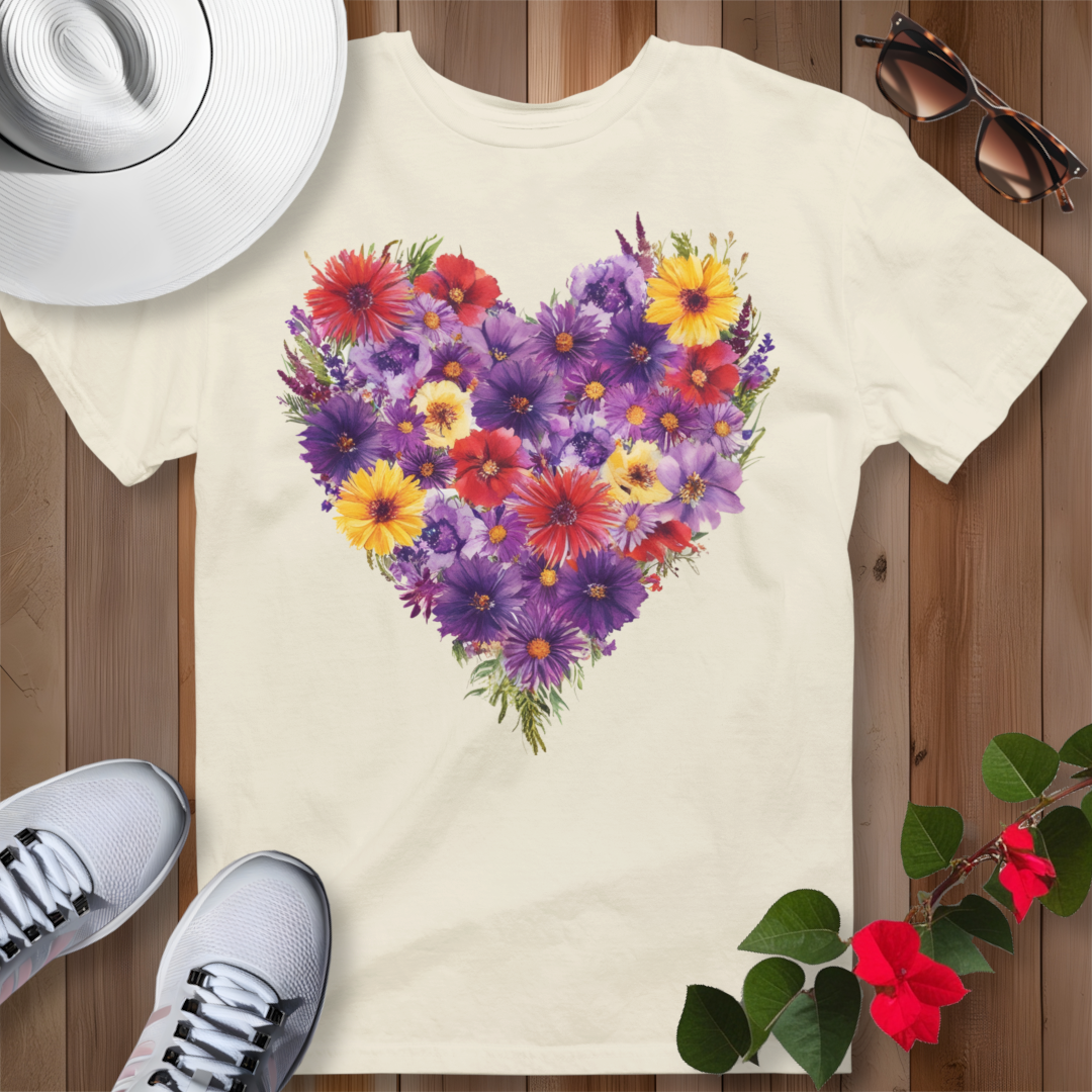 Wildflower Heart T-Shirt