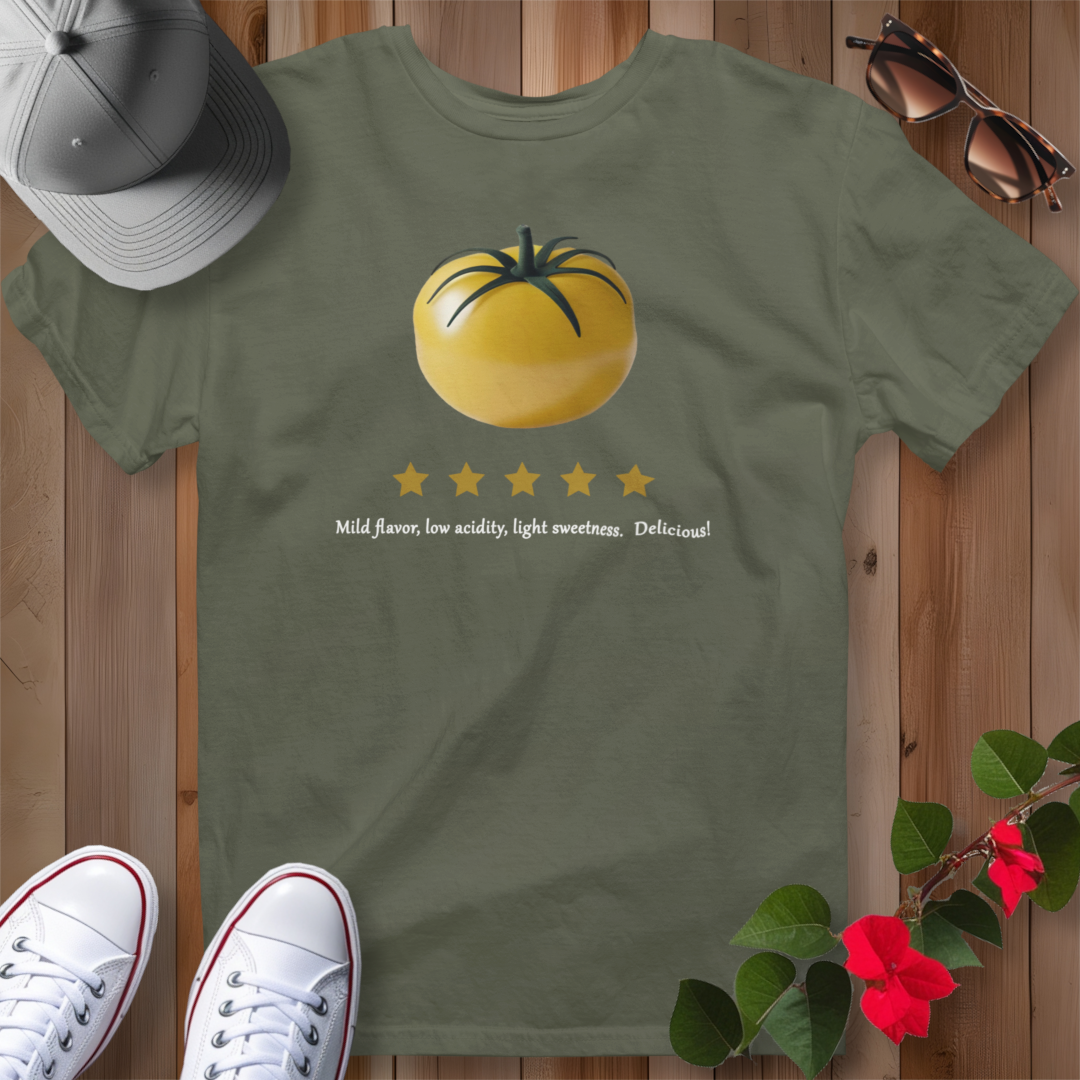 Lemon Boy Yellow Tomato Review T-Shirt